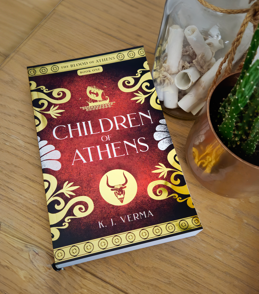 Children of Athens by K. J. Verma - Historical Adventure - Paperback