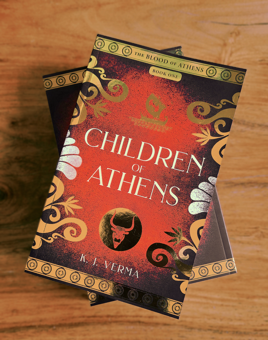 Children of Athens by K. J. Verma - Historical Adventure - Paperback